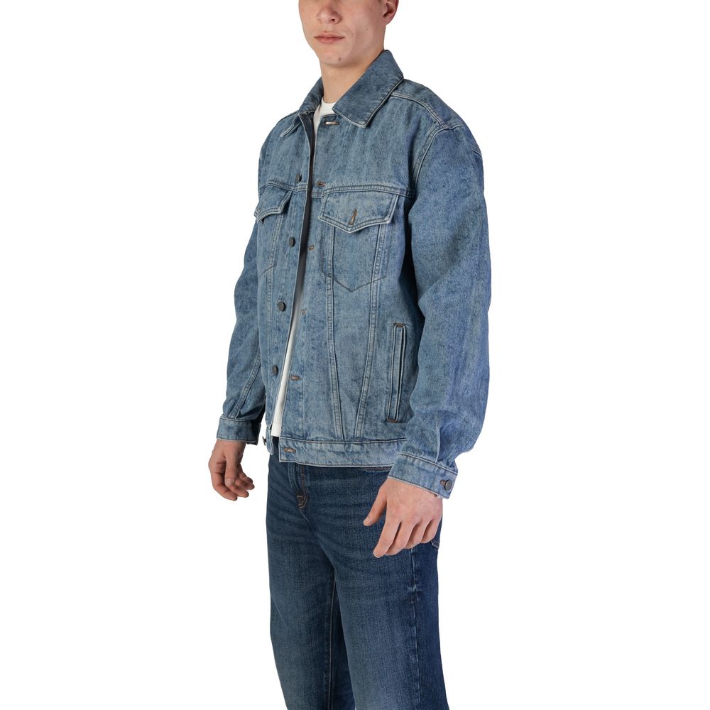 Hugo Boss Hellblaue Baumwolljacken &amp