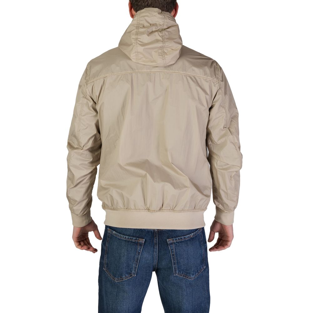 Hamaki-Ho Beige Nylon-Jacke