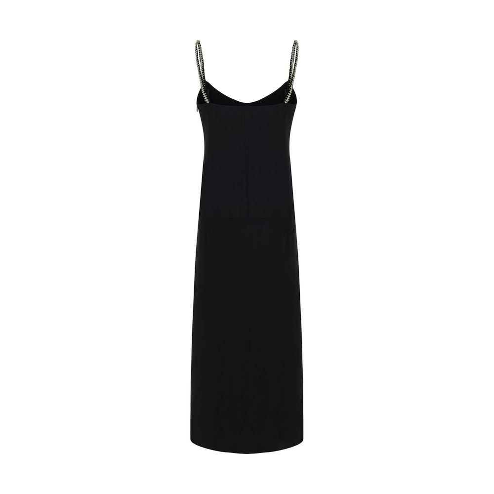 Lanvin Schwarzes Polyester-Freizeitkleid