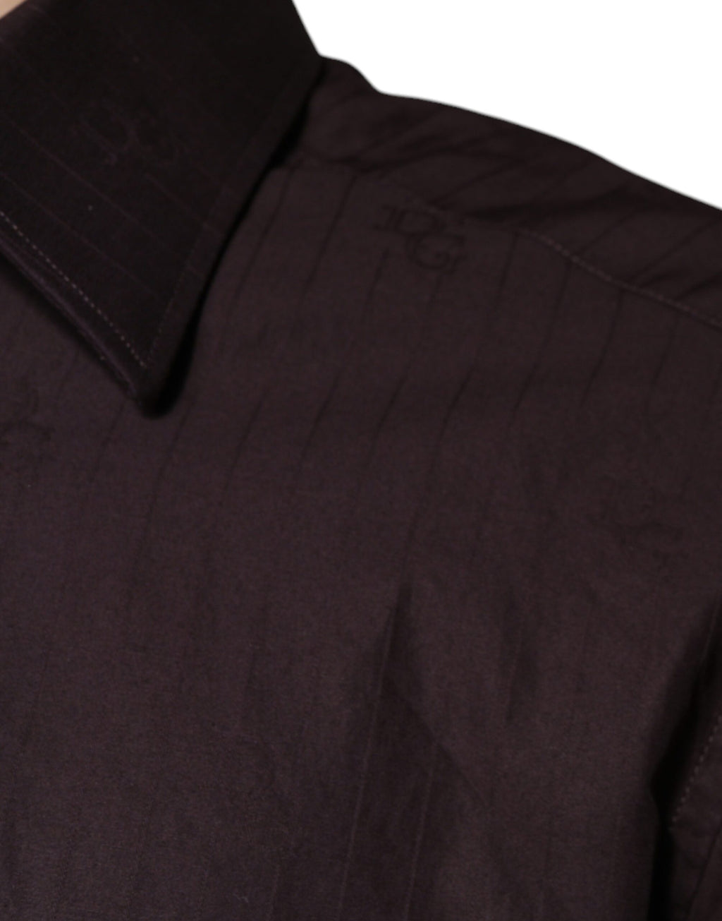 Dolce & Gabbana Lila Baumwolle Slim Fit MARTINI Kleid Hemd