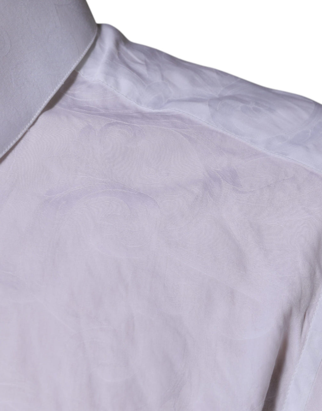 Dolce & Gabbana Weißes Baumwollhemd MARTINI Slim Fit Herren