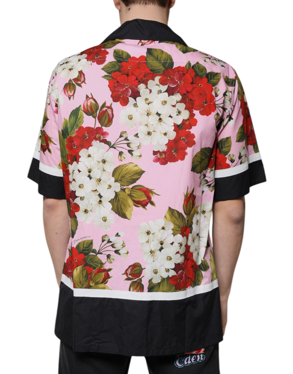 Dolce & Gabbana Multicolor Floral Button Down Freizeithemd