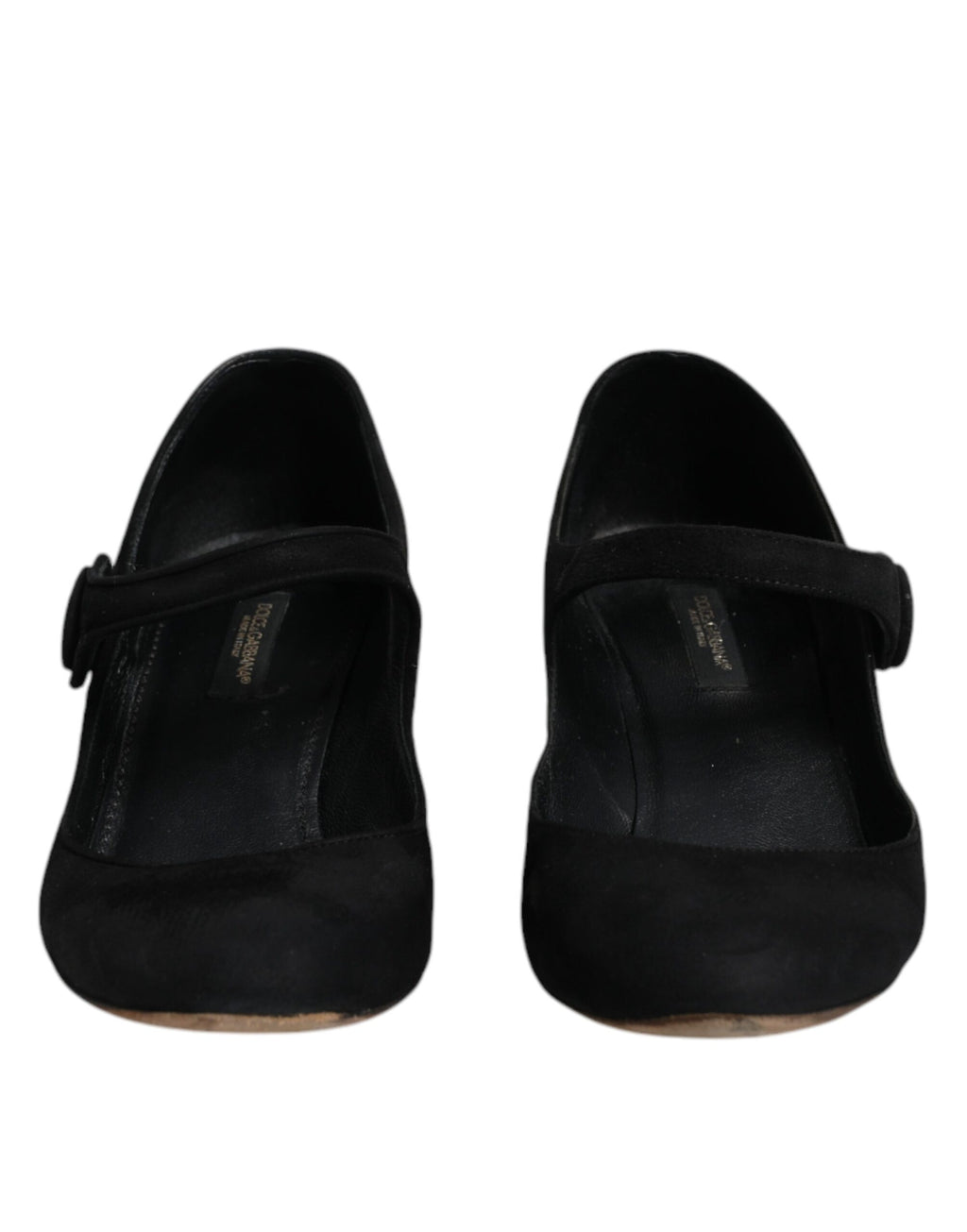 Dolce & Gabbana Schwarz Wildleder KEIRA Heels Pumps Schuhe