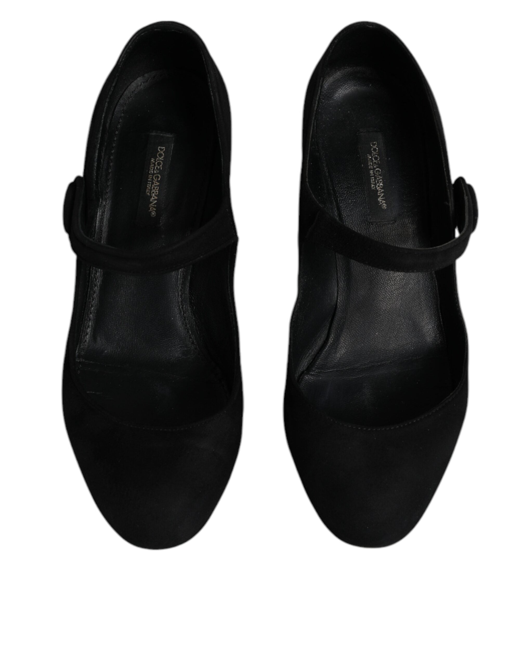 Dolce & Gabbana Schwarz Wildleder KEIRA Heels Pumps Schuhe