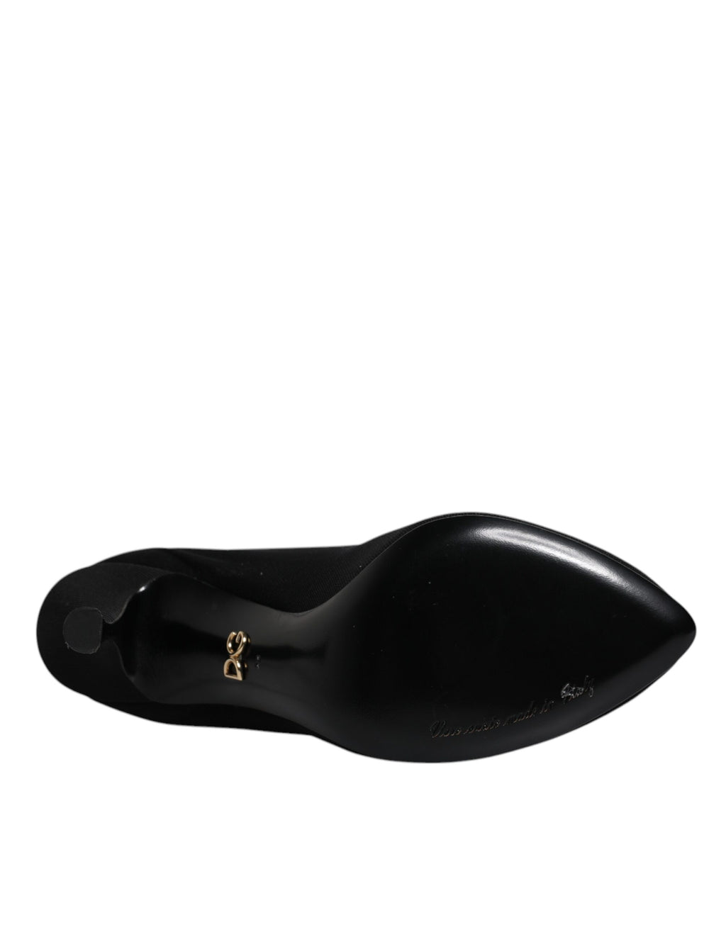 Dolce & Gabbana Schwarz Seide Mesh Socke Stil Stiefel Schuhe