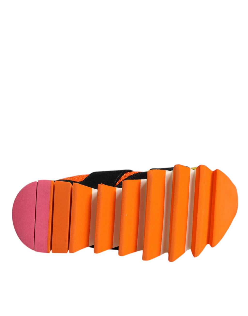 Dolce & Gabbana Multicolor Pelz verschönert Turnschuhe Schuhe