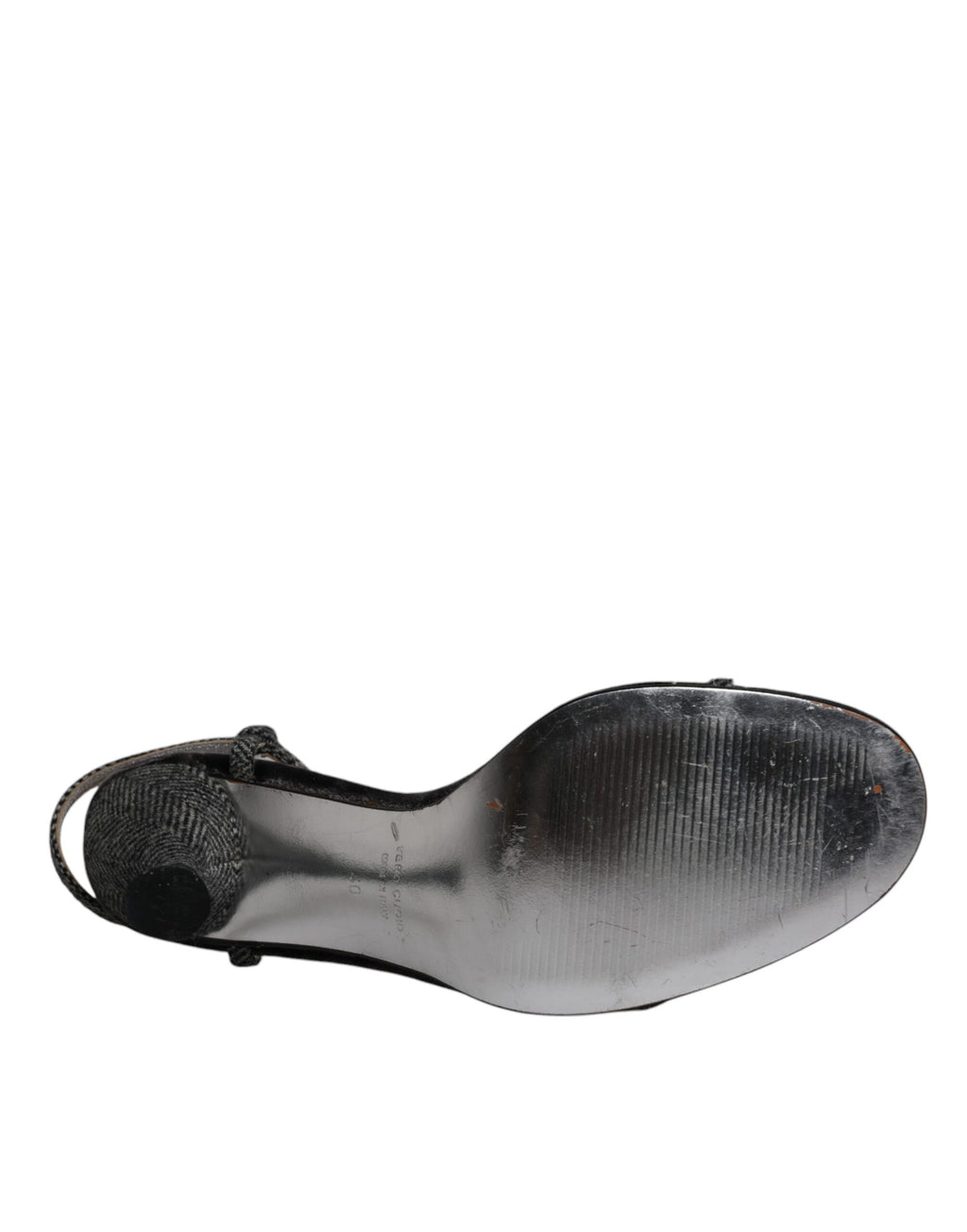 Dolce & Gabbana Schwarzer Knöchelriemen High Heels Sandalen Schuhe