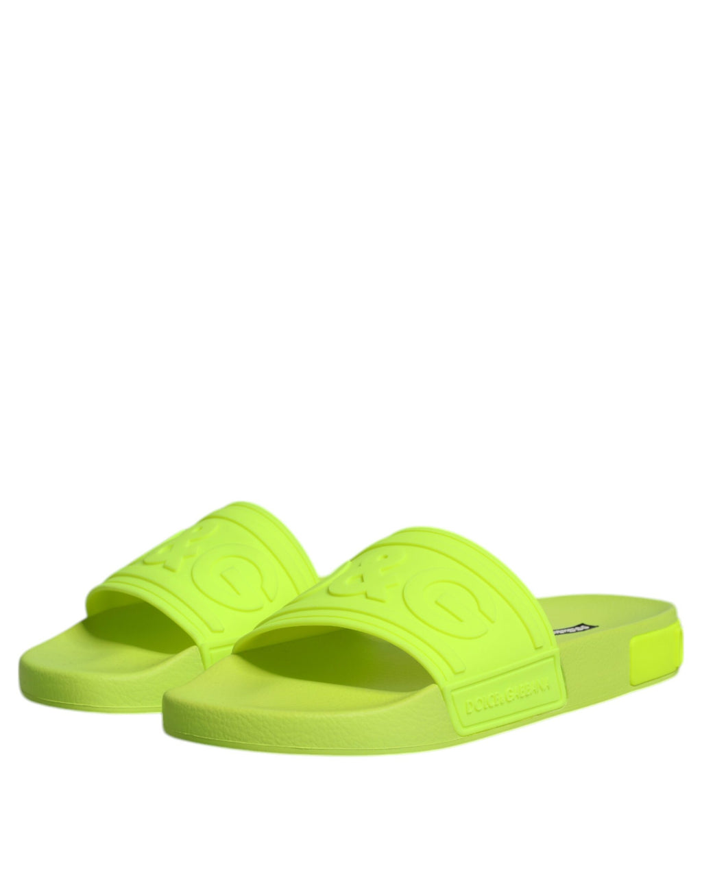 Dolce & Gabbana Gummirutschen Sandalen Strandbekleidung Schuhe grün
