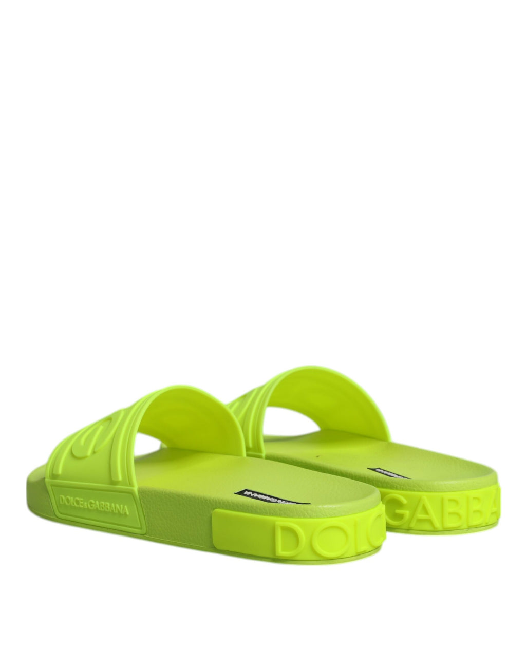 Dolce & Gabbana Gummirutschen Sandalen Strandbekleidung Schuhe grün