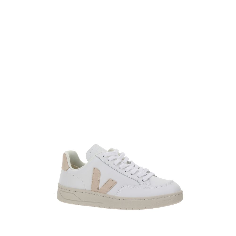 Veja Weiße Gummisohle Sneakers mit niedrigem Schaft