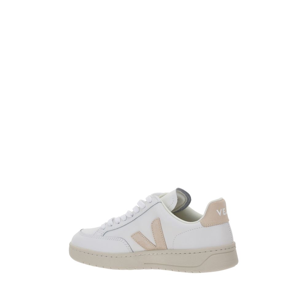 Veja Weiße Gummisohle Sneakers mit niedrigem Schaft