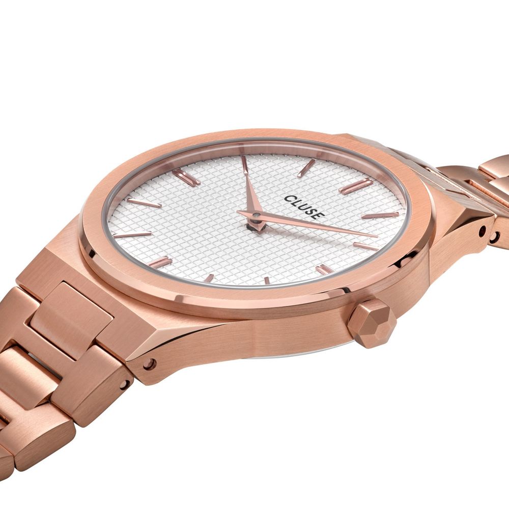 Cluse Bunte Edelstahl-Dress-Watch
