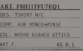 Dolce & Gabbana Weißes T-Shirt aus Baumwolle und Seide