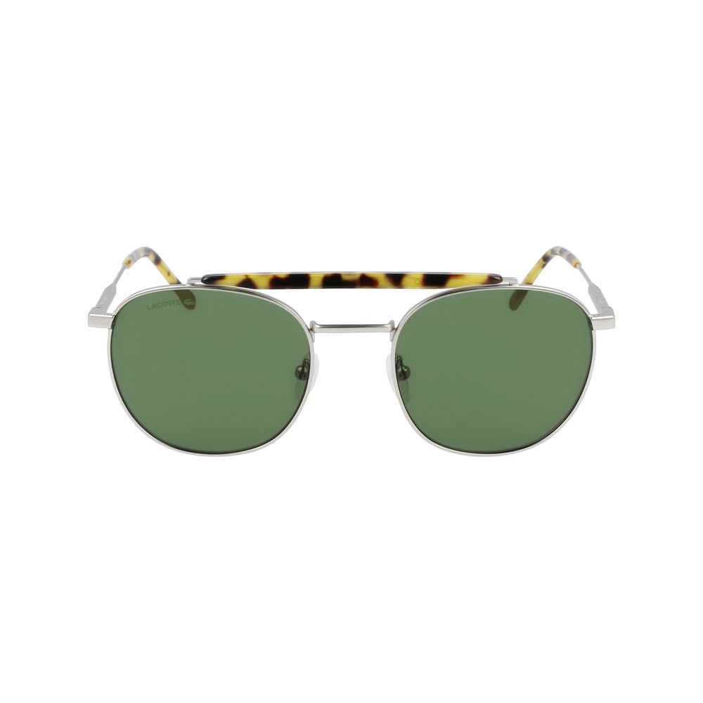 Lacoste Silberne Metall-Sonnenbrille