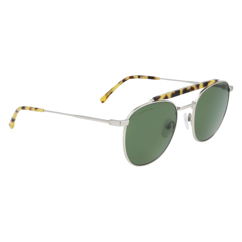 Lacoste Silberne Metall-Sonnenbrille