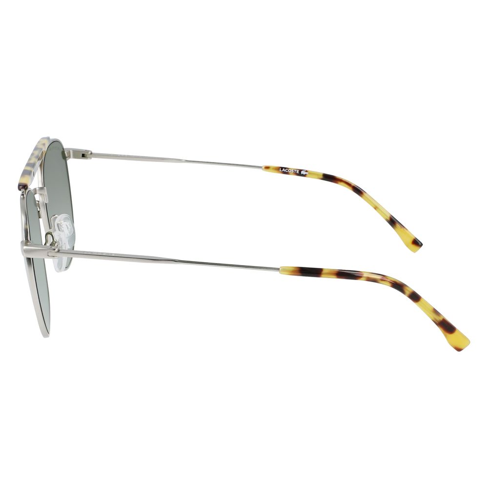 Lacoste Silberne Metall-Sonnenbrille