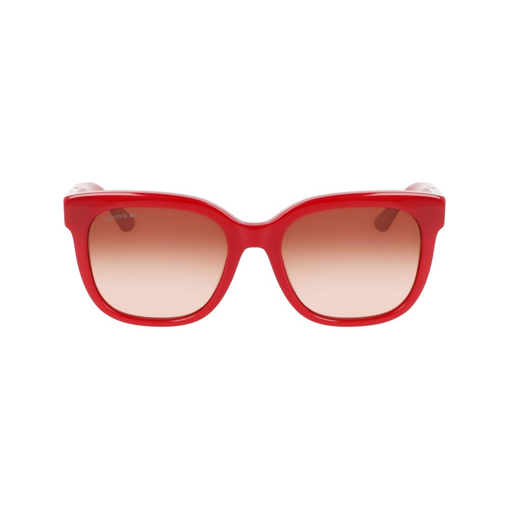 Lacoste Rote Acetat-Sonnenbrille