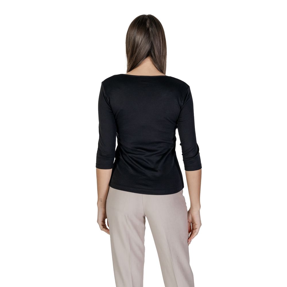 Street One Schwarzes T-Shirt aus Baumwolle