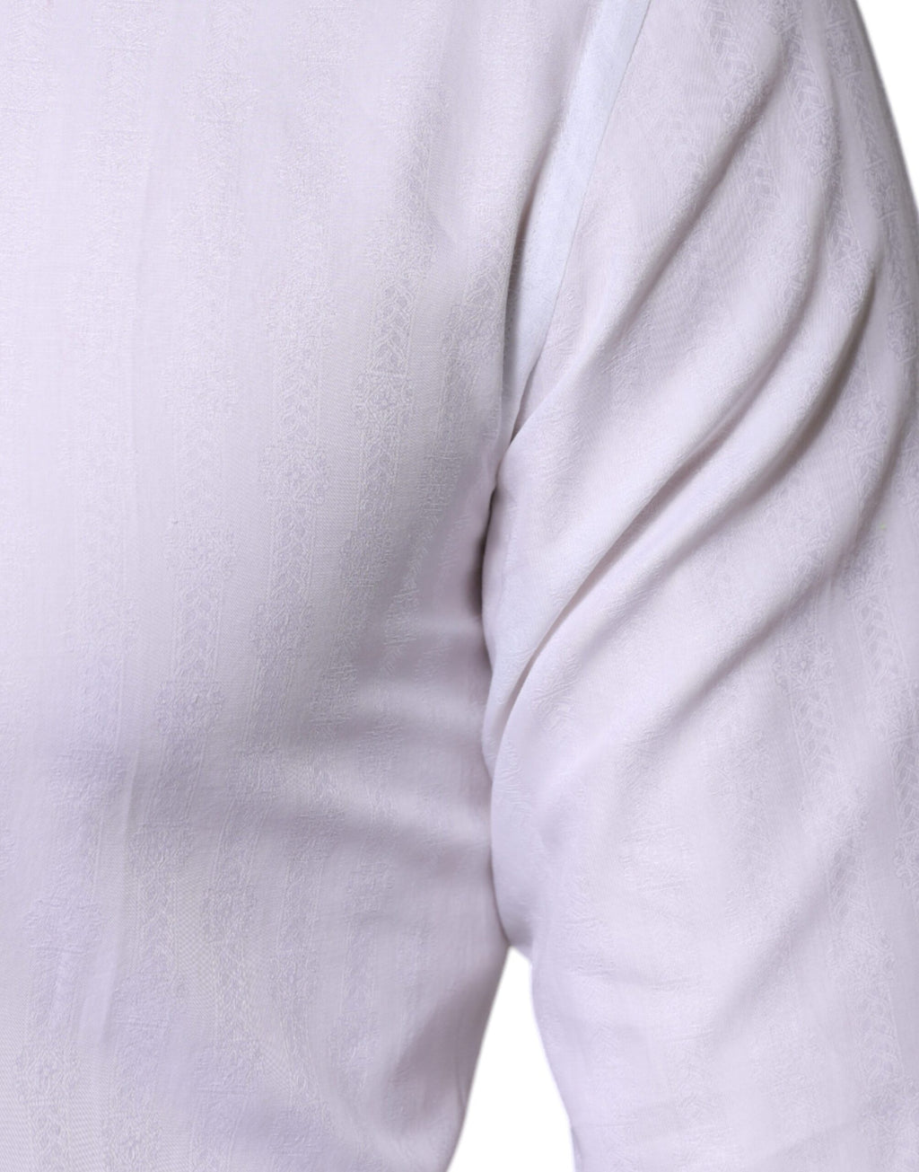 Dolce & Gabbana Weißes formelles Herrenhemd GOLD aus Baumwolle