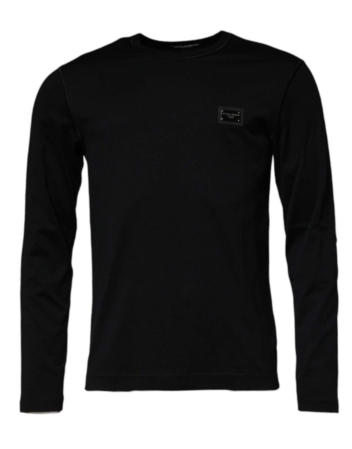 Dolce & Gabbana Kastanienbrauner Kaschmirpullover mit Rundhalsausschnitt
