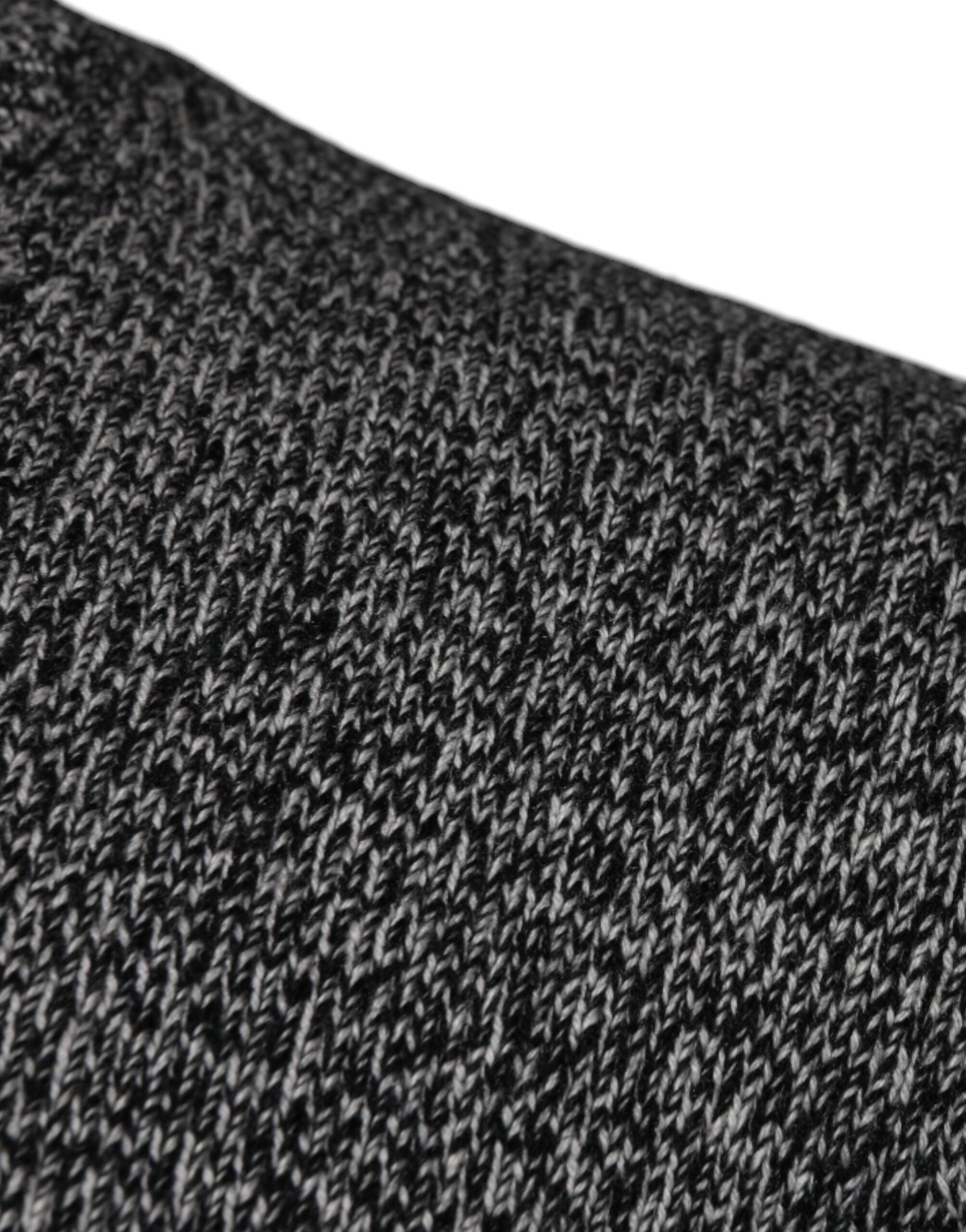 Dolce & Gabbana Grauer Crown King Kaschmir-Pullover