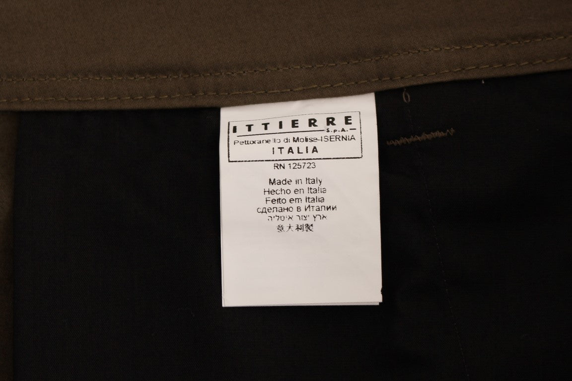 GF Ferre Grüne Cotton Stretch Comfort Fit Hose