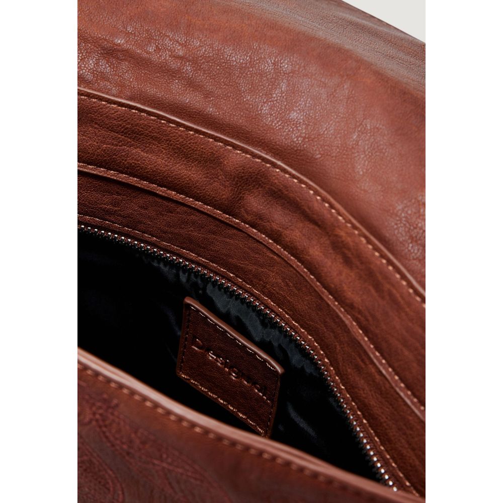 Desigual Braune Polyethylen-Handtasche