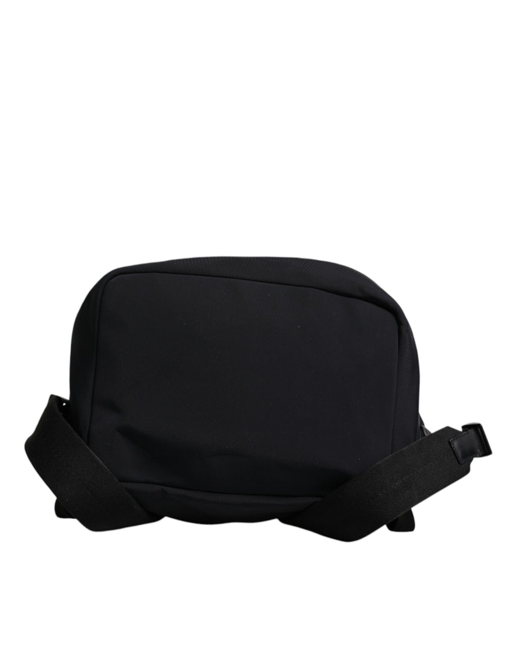 Dolce & Gabbana Schwarzer Neopren Nylon DG Logo Schulrucksack Tasche