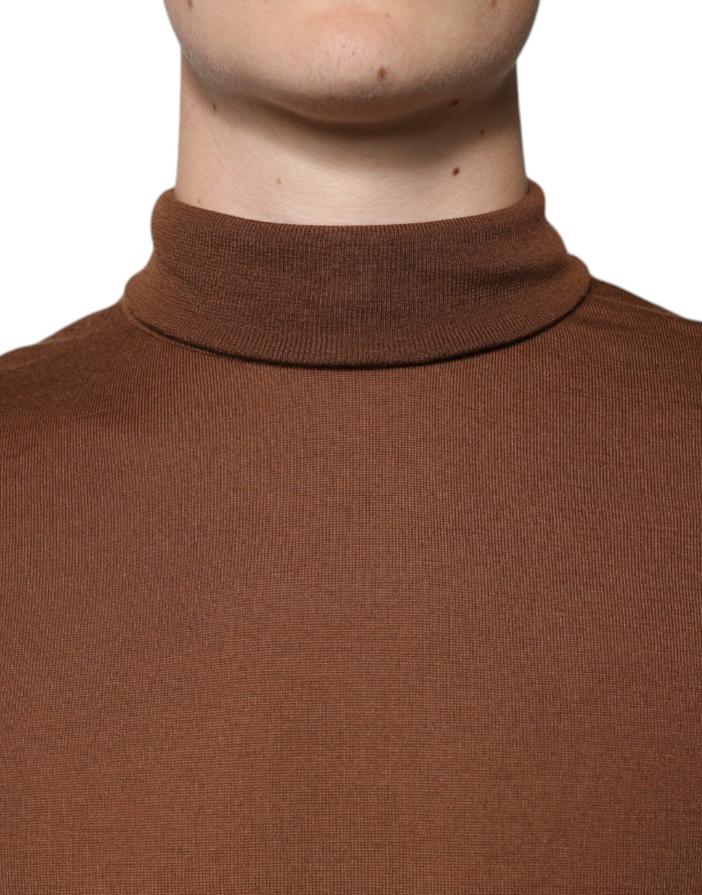 Dolce & Gabbana Brauner Kaschmir-Rollkragenpullover