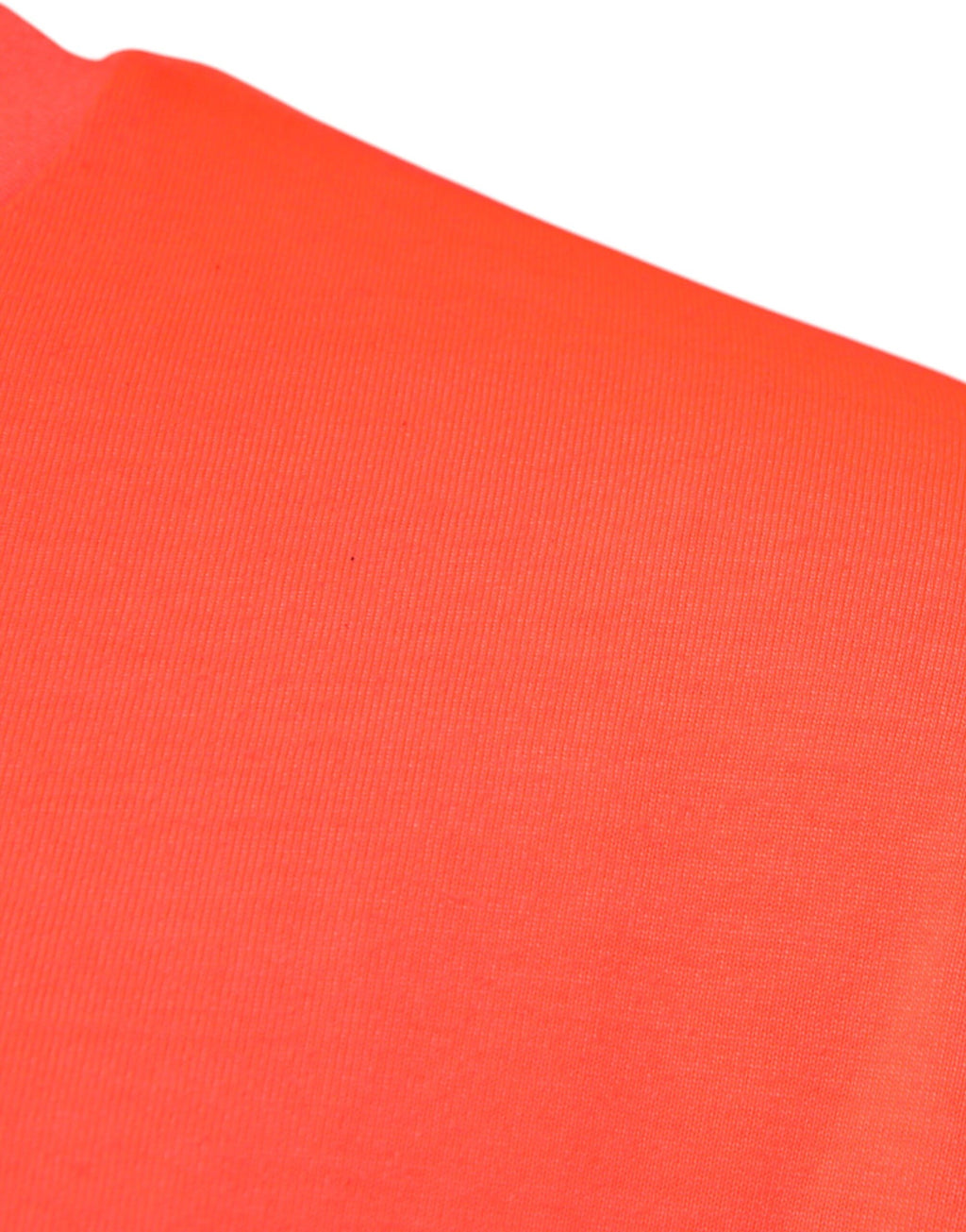 Dolce & Gabbana Orange Logo Polyester T-Shirt mit Rundhalsausschnitt