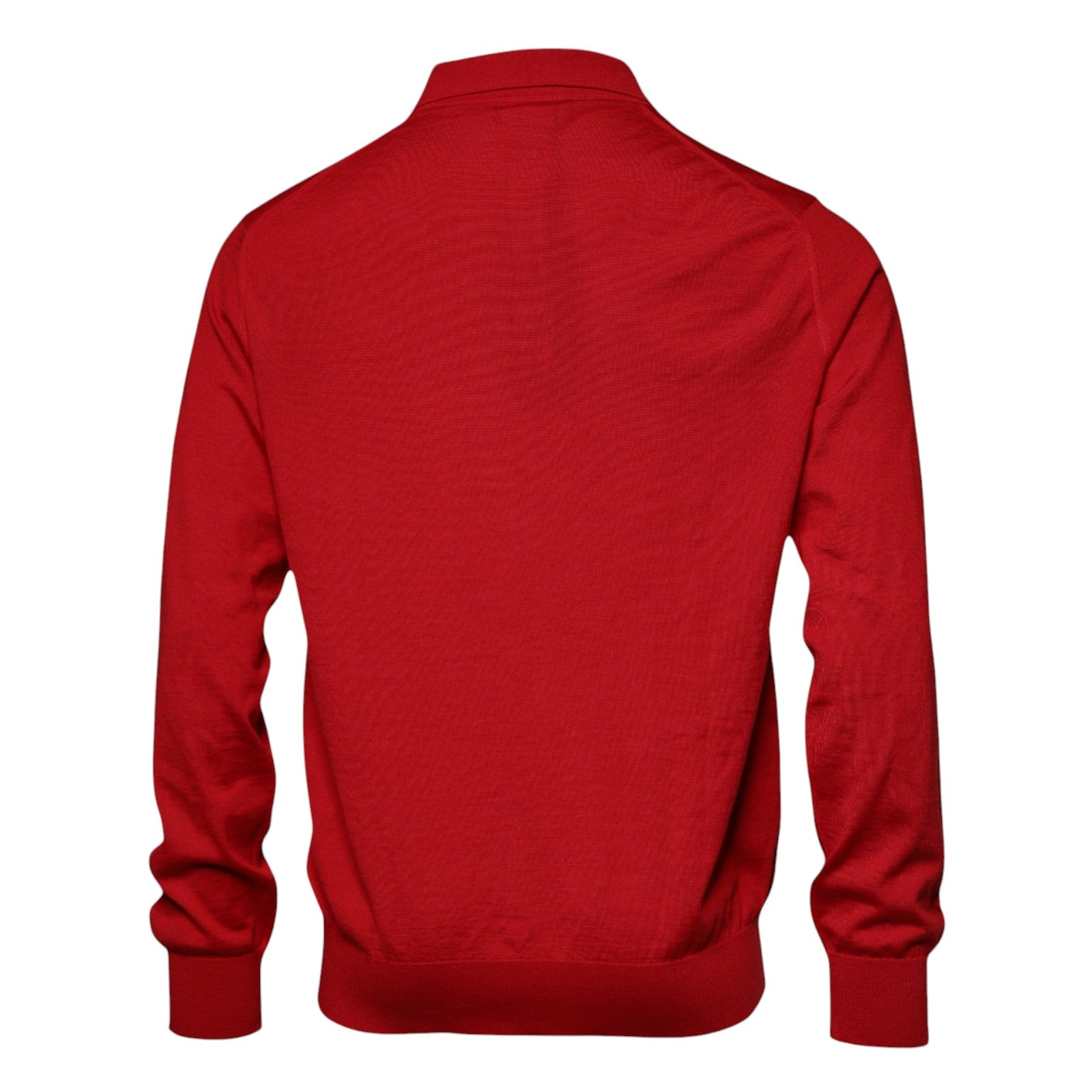 Dolce & Gabbana Roter Kaschmirpullover mit Kragen