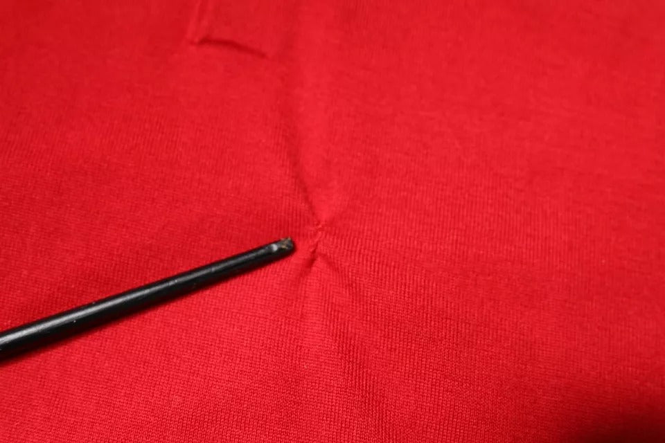 Dolce & Gabbana Roter Kaschmirpullover mit Kragen