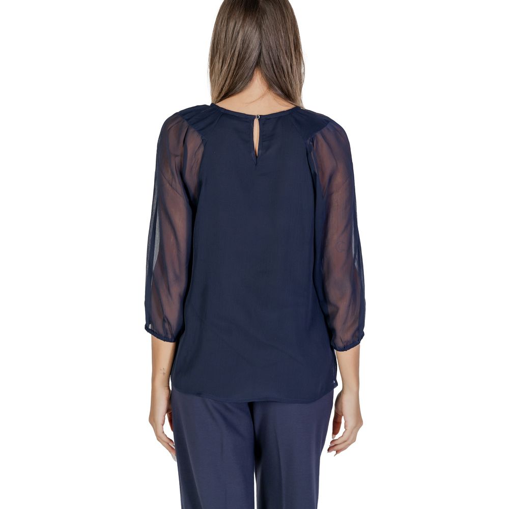 Street One Blaue Polyester-Bluse