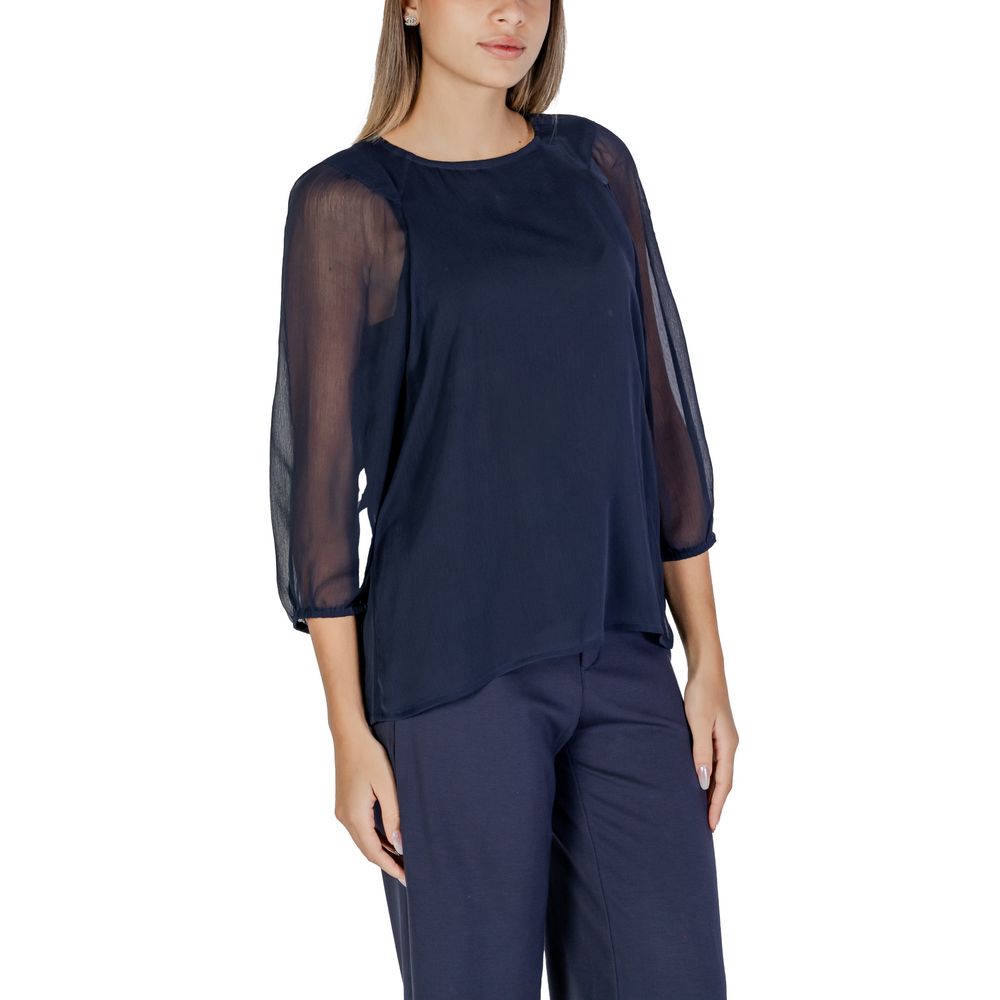 Street One Blaue Polyester-Bluse