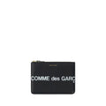 Comme Des Garçons Black Calf Leather Bos Taurus Wallet