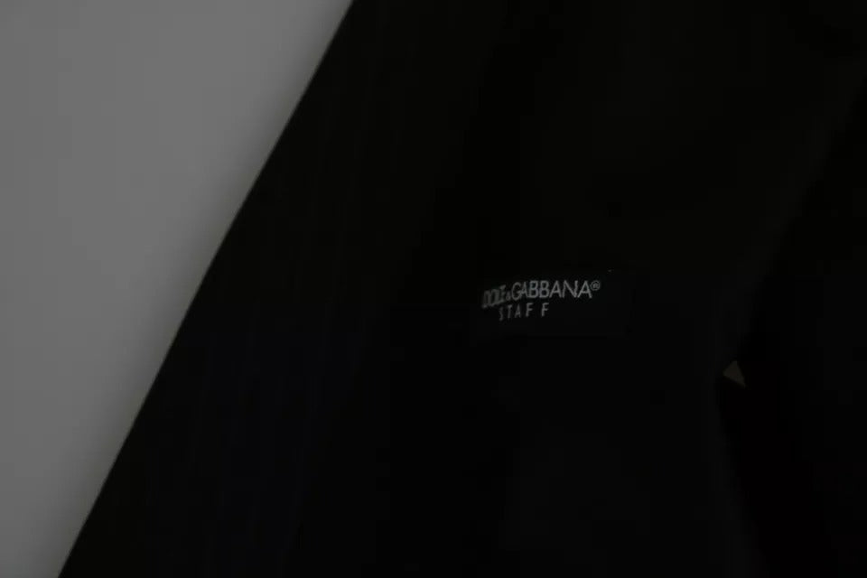 Dolce & Gabbana Schwarz Herren Formal STAFF Kleid Weste Weste