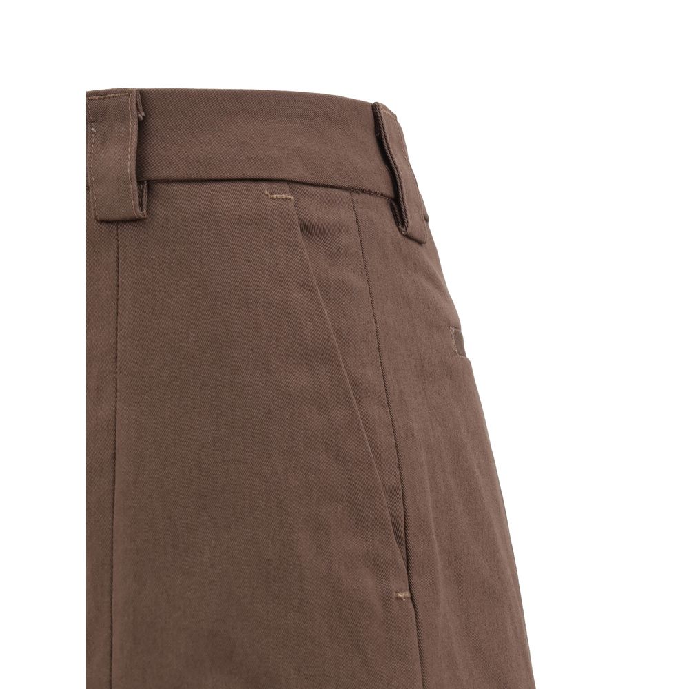 The Latest Braune Baumwoll-Chino