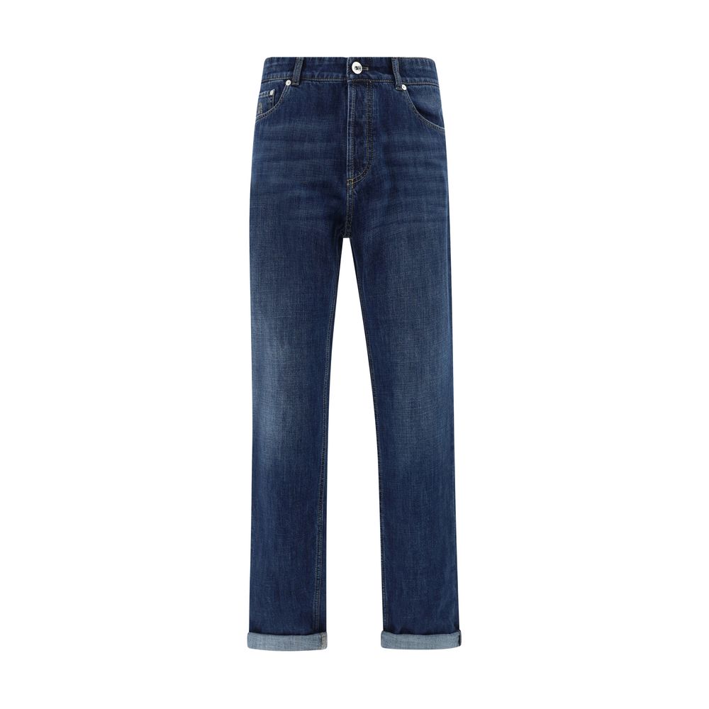 Brunello Cucinelli Manschettenjeans
