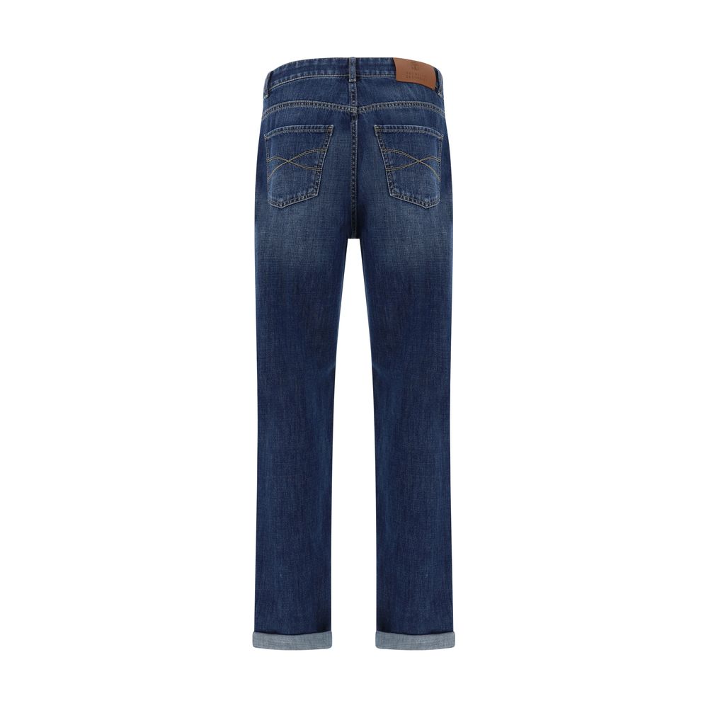 Brunello Cucinelli Manschettenjeans