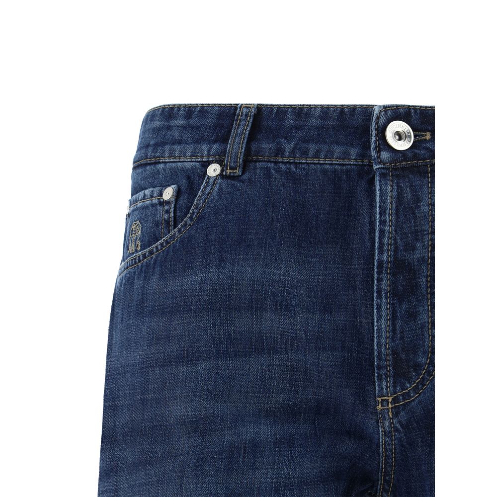 Brunello Cucinelli Manschettenjeans