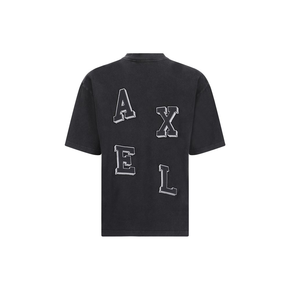 Axel Arigato Graues Baumwoll-T-Shirt
