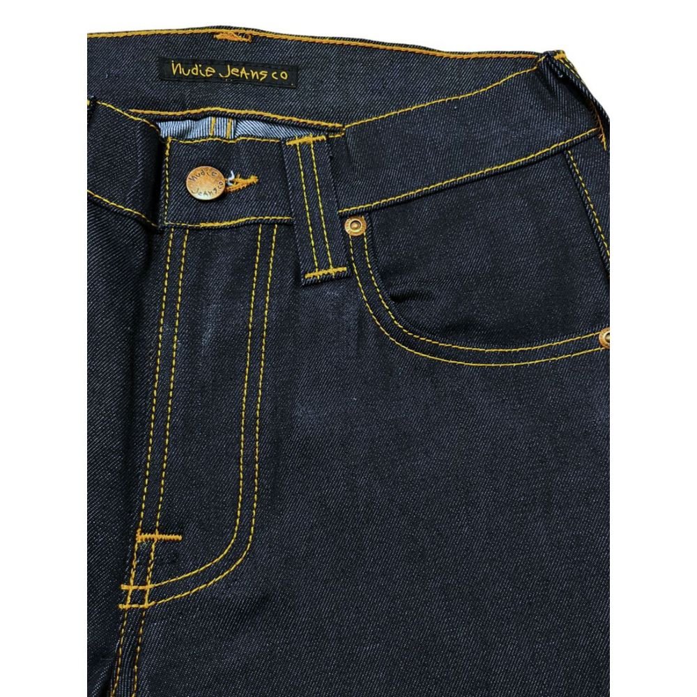 Nudie Jeans Damenjeans aus Baumwolle in Blau