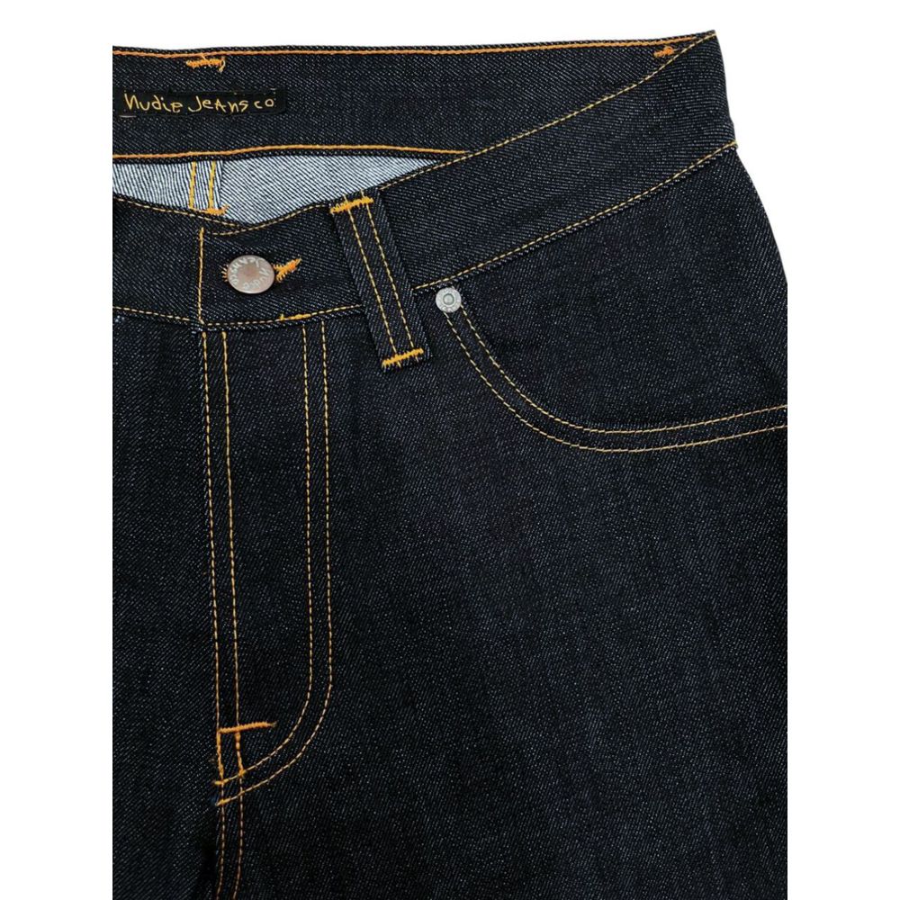 Nudie Jeans Blaue Baumwolle Männer Jeans