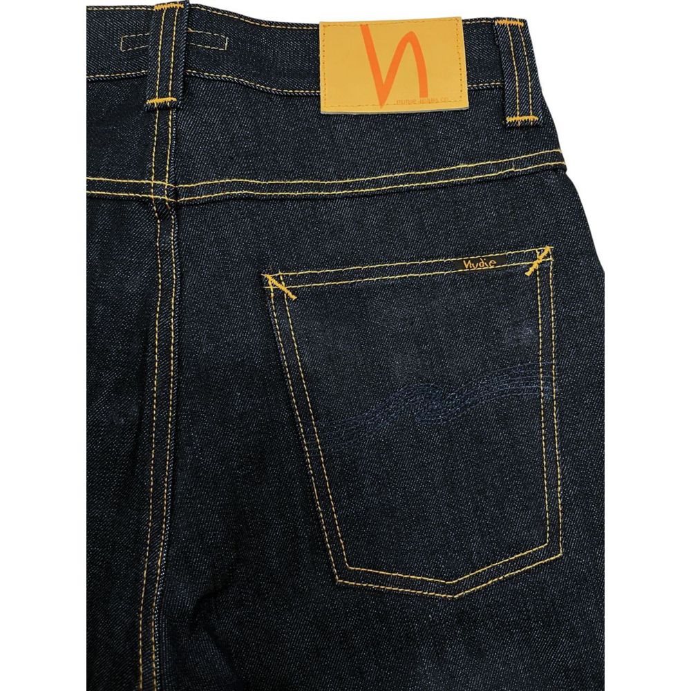 Nudie Jeans Blaue Baumwolle Männer Jeans