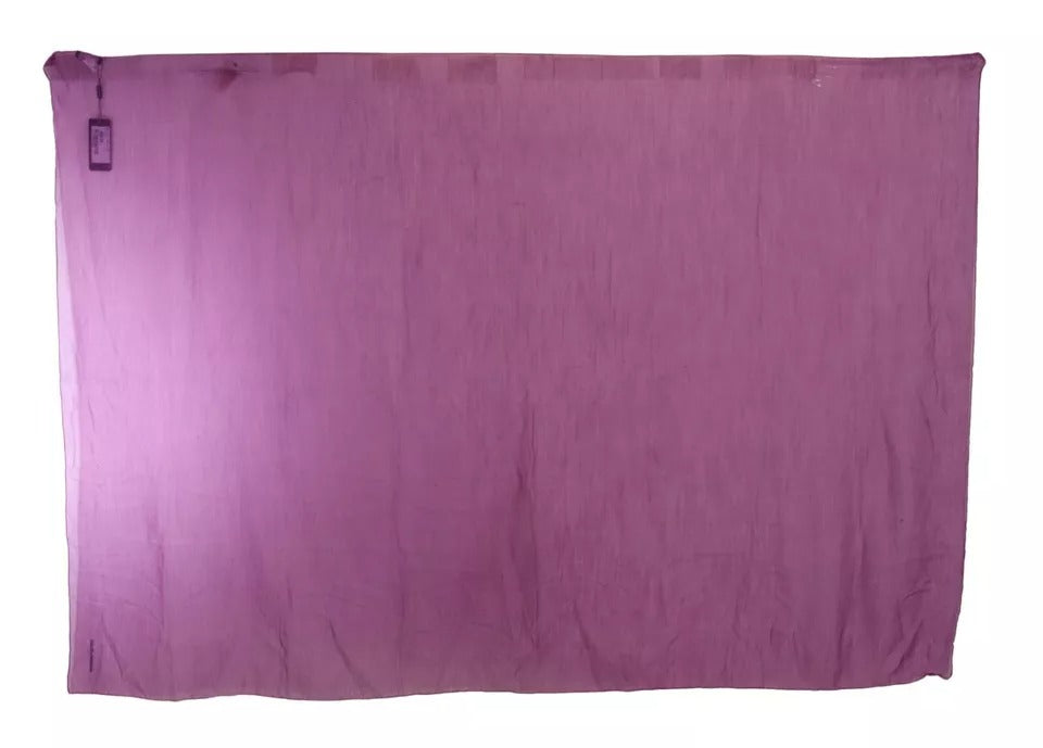 Dolce & Gabbana Lila Solid Cashmere Seidenschal Wrap Schal