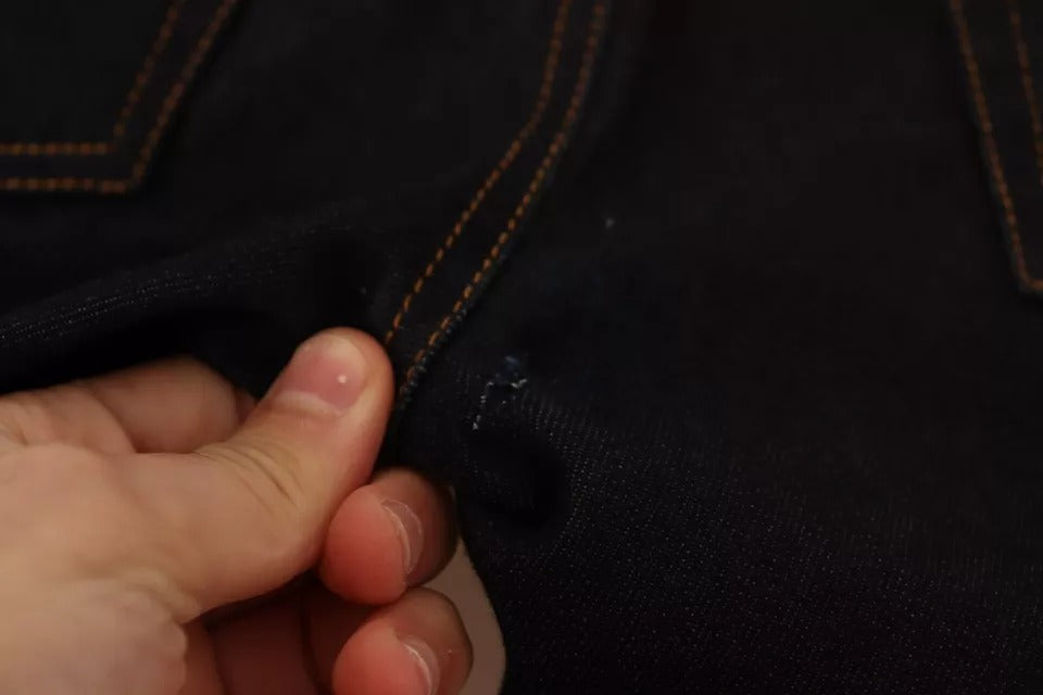 Dolce & Gabbana Blaue Baumwoll-Stretch-Denim-Jeans mit schmaler Passform