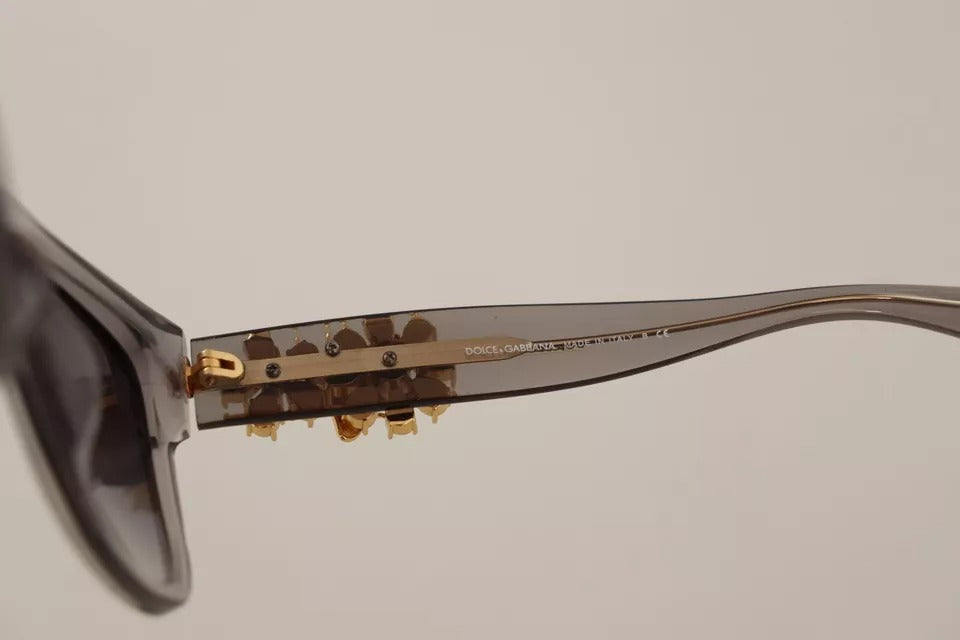 Dolce & Gabbana DG 4247-B-F Sonnenbrille aus Acetat mit verschönerten Kristallen