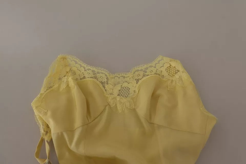 Dolce & Gabbana Langes Maxikleid mit Blumendruck aus Seide in mehreren Farben