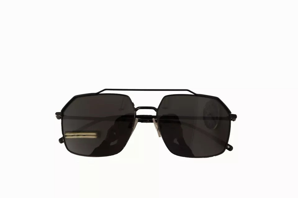 Dolce & Gabbana DG2250 Schwarze Metall-Vollrandbrille Square Eyewear Sonnenbrille
