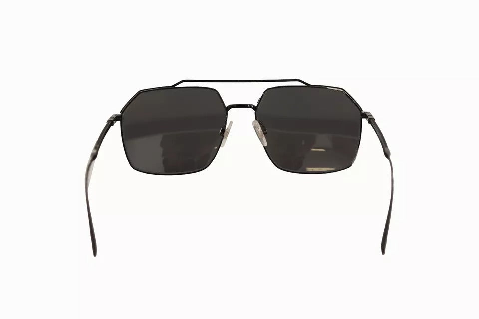 Dolce & Gabbana DG2250 Schwarze Metall-Vollrandbrille Square Eyewear Sonnenbrille